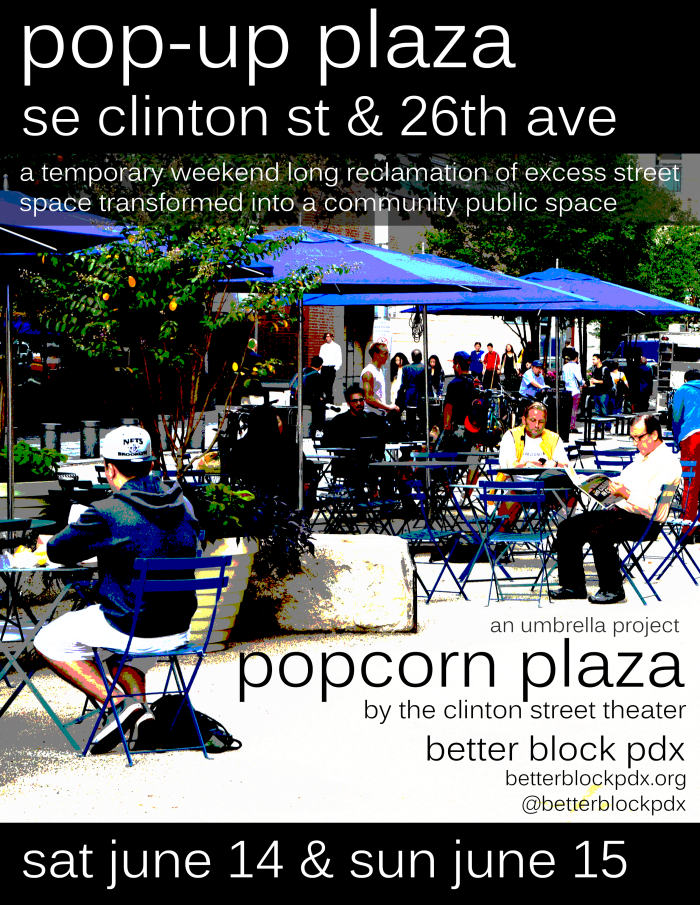 Popcorn Plaza Poster